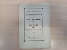 Orario ferrovie circumvesuvian usato  Casandrino