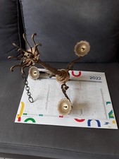 Lustre laiton bronze d'occasion  Le Fossat
