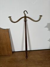 Vintage wooden brass for sale  GLOUCESTER