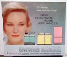1961 Frigidaire da General Motors eletrodomésticos folheto de vendas geladeira , usado comprar usado  Enviando para Brazil