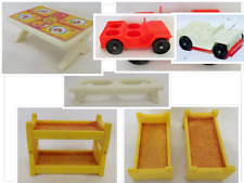 1974-76 ACESSÓRIOS ORIGINAIS para Fisher-Price PLAY FAMILY A-FRAME Playset #990, usado comprar usado 1974-76 ACESSÓRIOS ORIGINAIS para Fisher-Price PLAY FAMILY A-FRAME Playset #990, usado comprar usado  Enviando para Brazil