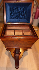 Antique teapoy tea for sale  WEST MOLESEY