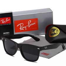 Óculos de Sol Masculino Unissex Adulto Ray-Ban Justin 2140 - Preto/Azul  comprar usado  Enviando para Brazil