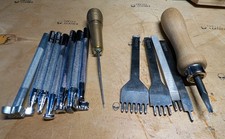 Lot leather craft for sale  San Luis