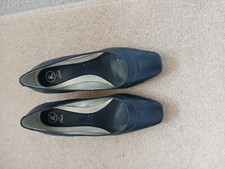 Clarks shoes. navy for sale  KETTERING