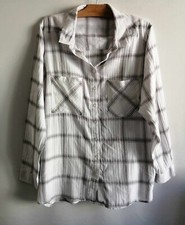 Chemise blanche grise d'occasion  Bourg-de-Thizy
