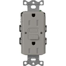 Lutron SCR-15-GFST-CS Claro Satinado Autoprueba Resistente a Manipulaciones GFCI Empedrado segunda mano  Embacar hacia Mexico