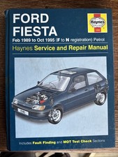 Haynes manual ford for sale  WARWICK