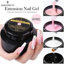 Esmalte geleira dura extensão 60/30 ml rosa nude fibra de vidro transparente goma comprar usado  Enviando para Brazil