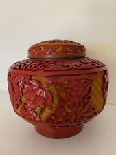 Vaso cinese laccato usato  Montale