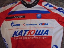 Cycling jersey katusha for sale  NEATH
