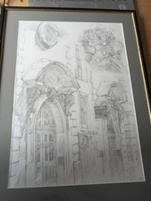 Pencil drawing vincent for sale  LEEDS
