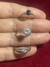 Lot bagues argent d'occasion  Rennes-