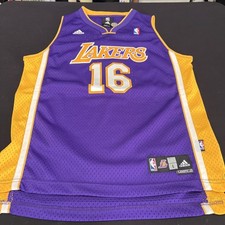 Camiseta Adidas, Lakers, Pau Gasol #16 Lakers, em perfeito estado, nova sem etiquetas comprar usado  Enviando para Brazil