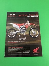 2009 HONDA CRF450R CRF 450 ANÚNCIO IMPRESSO ORIGINAL comprar usado  Enviando para Brazil