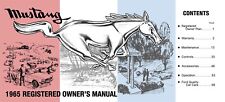 Mustang 1965 manual do proprietário comprar usado  Enviando para Brazil
