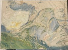 Tableau ancien huile d'occasion  Paris IX