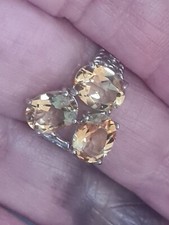 Silver citrine ring for sale  BIRMINGHAM