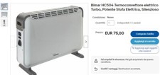 Termoconvettore elettrico bima usato  Torino