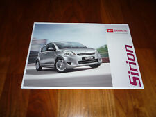 Daihatsu sirion prospectus d'occasion  Expédié en Belgium