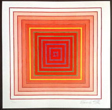 Frank stella litografia usato  Roma