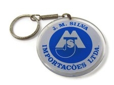 Chaveiro Vintage: Brasil Estrangeiro J.M. Importações Silva Imports, usado comprar usado  Enviando para Brazil