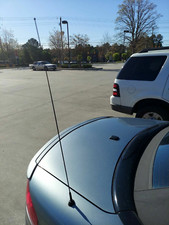 Antena de aço inoxidável preta 31" mastro haste rádio AM/FM para Chrysler Sebring 2001-2006 comprar usado  Enviando para Brazil