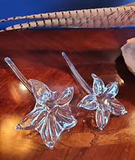 Floral clear glass for sale  Corbin
