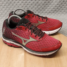 Sapato esportivo Mizuno Wave Rider 18 masculino 8.5 corrida atlética vermelho comprar usado  Enviando para Brazil