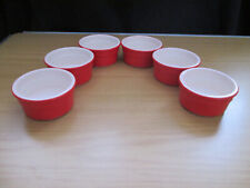 Red cermer ramekin for sale  UK