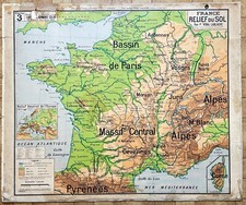 Ancienne carte scolaire d'occasion  Lyon VII