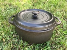 Cocotte ronde fonte d'occasion  Saint-Étienne-en-Dévoluy