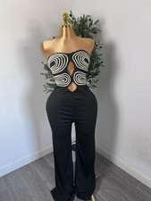 Combinaison pantalon bustier d'occasion  Saint-Fargeau-Ponthierry
