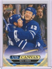 Tapetes de lona 2024-25 Extended Series UD aposentados Sundin #C387 - FOLHAS TORONTO comprar usado  Enviando para Brazil