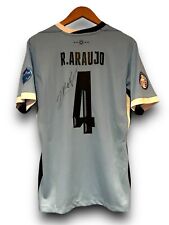 Camiseta Uruguai assinada por Ronald Araujo COM vídeo PROVA E CERTIFICADO DE AUTENTICIDADE comprar usado  Enviando para Brazil