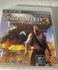 Uncharted 3 Drake's Deception para PS3 3D compatível estado de grade testado comprar usado  Enviando para Brazil