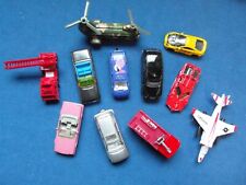 Lote de trabajo de 11 coches diecast mixtos y surtidos y otros vehículos segunda mano  Embacar hacia Mexico