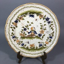 Assiette faïence reproduction d'occasion  Prissé