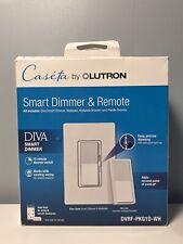 Kit de interruptor de dimmer inteligente Lutron Diva 3 vias com controle remoto - Branco (DVRF-PKG1D-WH) comprar usado  Enviando para Brazil