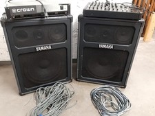 Gesangsanlage komplett 2yamaha gebraucht kaufen  Düsseldorf