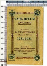 Vademecum antoniano per usato  Genova