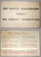Altes alliierten flugblatt gebraucht kaufen  Dresden