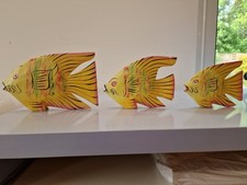Vintage handpainted carved for sale  LONDON