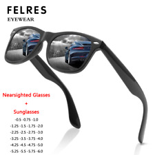 Óculos de sol masculino feminino miopia colorido armação completa quadrado novo comprar usado  Enviando para Brazil