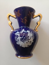 Vase bleu cobalt d'occasion Vase bleu cobalt d'occasion  Lourdes