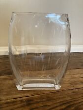 Glass vase simple for sale  KNOTTINGLEY