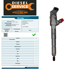 0445110299 Alfa Romeo Fiat Lancia 2.0 JTDM 1.9 JTD Bosch injetor reconstruído comprar usado  Enviando para Brazil
