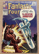 Fantastic Four #55 (VG-) (Marvel 1966) 4º aplicativo Surfista Prateado comprar usado  Enviando para Brazil