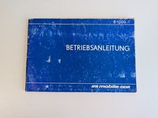 Riginal handbuch betriebssanle gebraucht kaufen  Limbach-Oberfrohna
