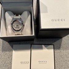 Relógio Gucci genuíno YA137302 quartzo plástico masculino feminino’s comprar usado  Enviando para Brazil